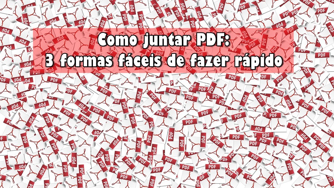 Como juntar pdf